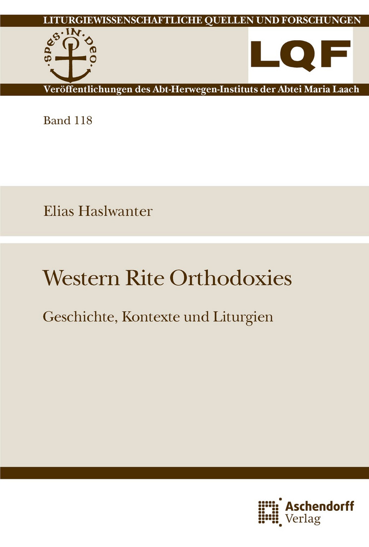 Einband des Buches "Western Rite Orthodoxies"