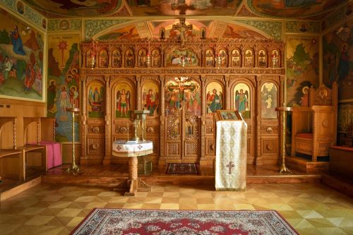 Ikonostase der Rumänisch-orthodoxe Kapelle, Löwelstr. 8, 1010 Wien